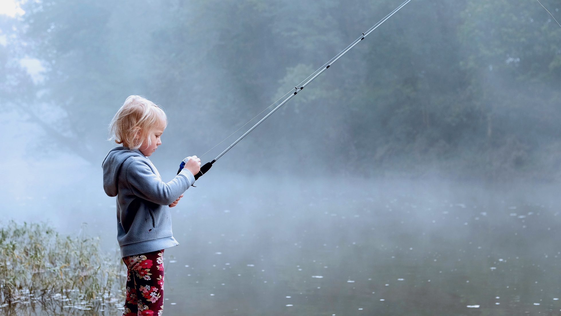 Initiation à la pêche pour les enfants 